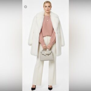 Pink Fuzzy Crewneck Sweater Size Small